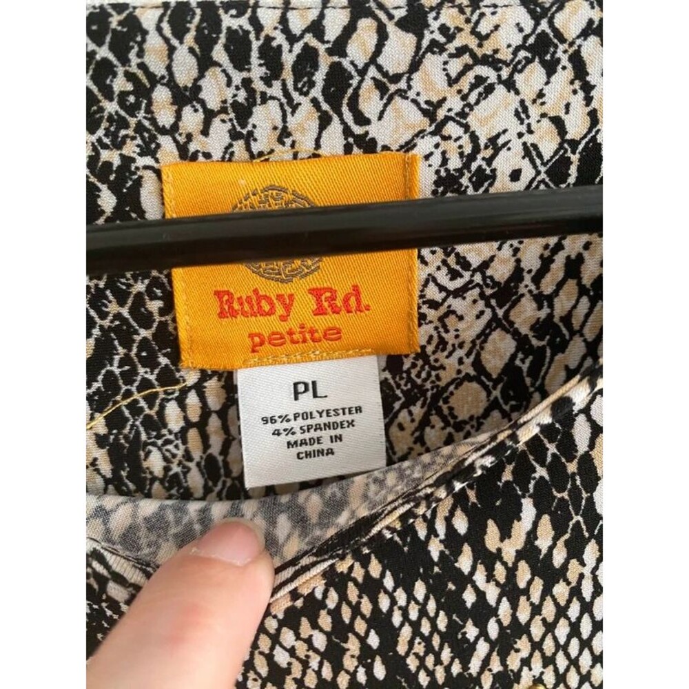 Ruby Rd tunic large Petite - Picture 2 of 3